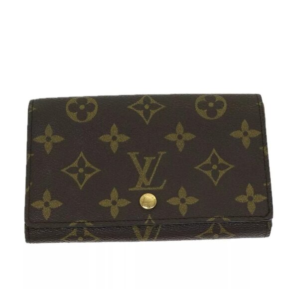 LOUIS VUITTON Monogram Portefeuille Tresol Wallet - Picture 1 of 15